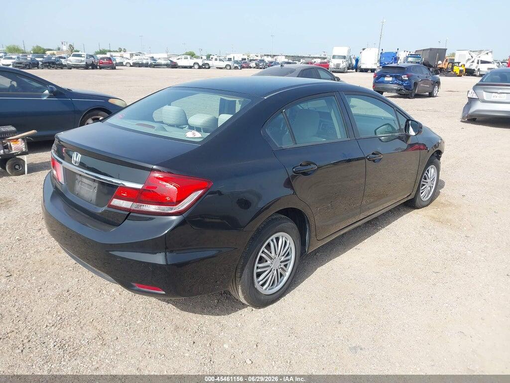 19XFB2F55DE200839 2013 HONDA CIVIC photo no. 4