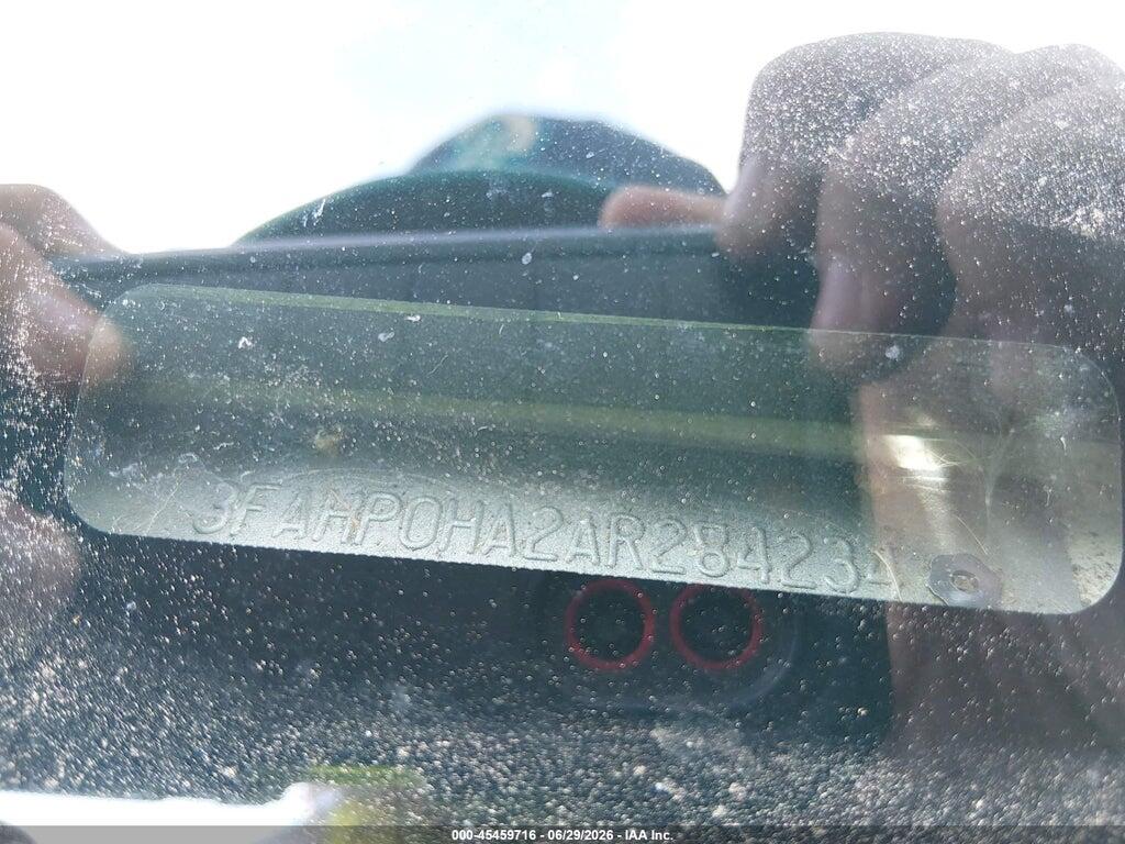 3FAHP0HA2AR284234 2010 FORD FUSION photo no. 9