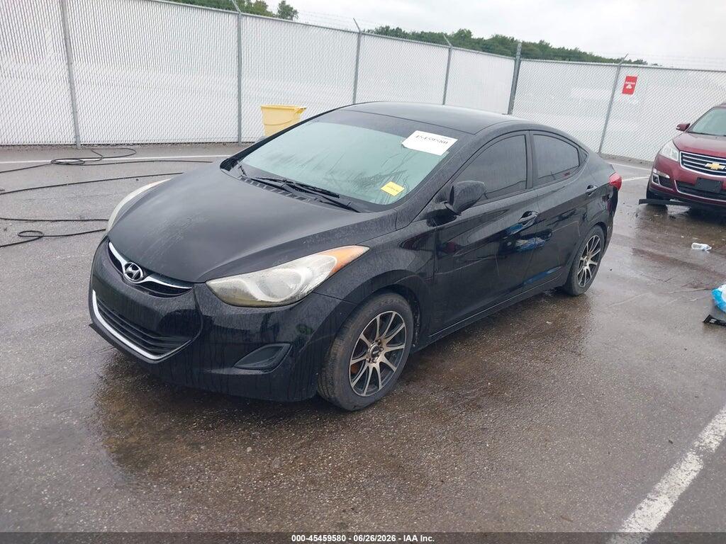 5NPDH4AE9CH080644 2012 HYUNDAI ELANTRA photo no. 2