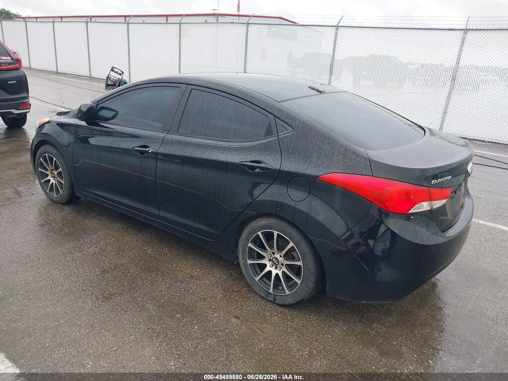 5NPDH4AE9CH080644 2012 HYUNDAI ELANTRA photo no. 3