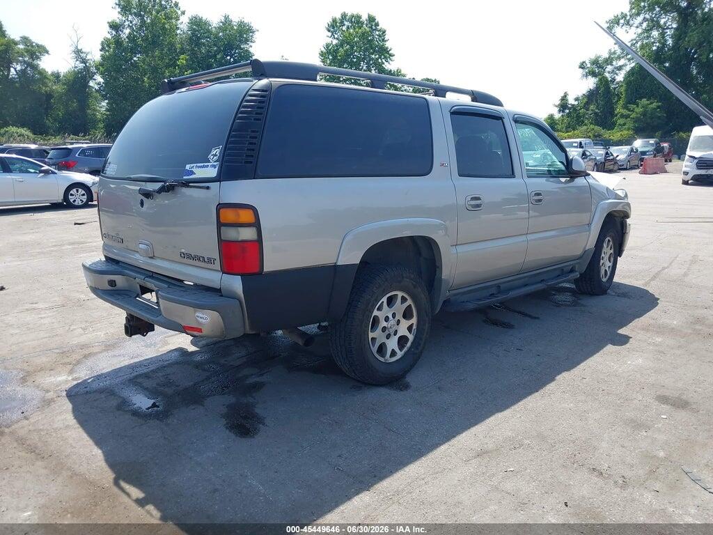 3GNFK16Z05G122724 2005 CHEVROLET SUBURBAN 1500 photo no. 4