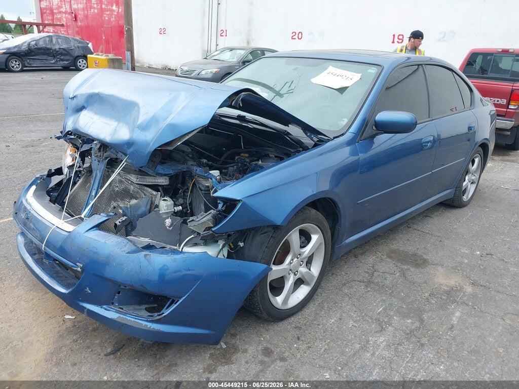 4S3BL616597214914 2009 SUBARU LEGACY photo no. 2