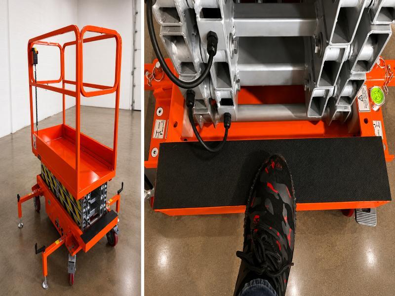 2026 22 FT ELECTRIC SCISSOR LIFT MAN LIFT AERIAL WORK PLATFORM — Фото 8 из 10