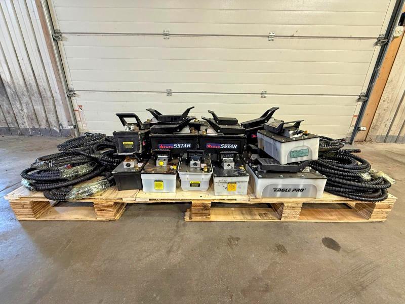 2026 20 X 10,000 PSI AIR HYDRAULIC FOOT PUMPS FOOT PEDA — Фото 10 из 10