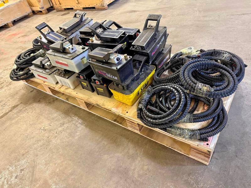 2026 20 X 10,000 PSI AIR HYDRAULIC FOOT PUMPS FOOT PEDA — Фото 3 из 10