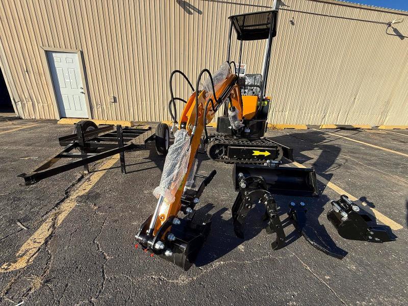 2026 1 TON CANOPY + HYDRAULIC THUMB + TRAILER + GRABBER + RIPPER + 200MM BUCKET + LARGE BUCKET — Фото 7 из 10