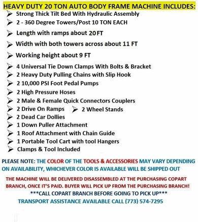 2026 HEAVY DUTY AUTOBODY FRAME MACHINE 20 TON — Фото 10 из 10