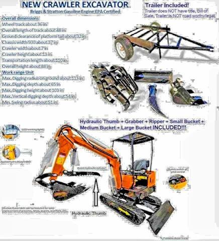 2026 OTHERS 1 TON MINI EXCAVATOR (CANOPY) — Фото 10 из 10