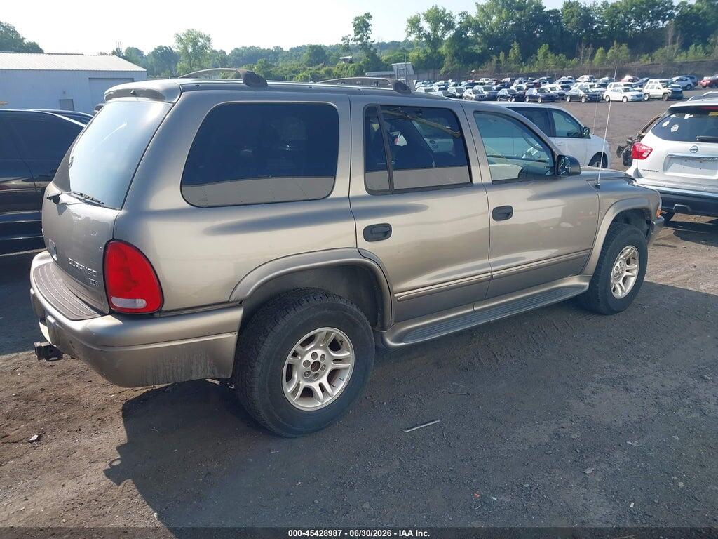 1D4HS48N43F612291 2003 DODGE DURANGO photo no. 4