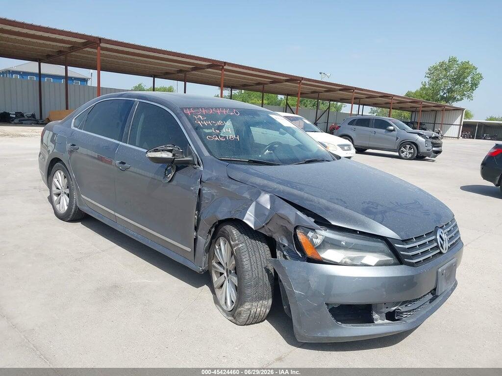 1VWCP7A39CC026784 2012 VOLKSWAGEN PASSAT photo no. 1