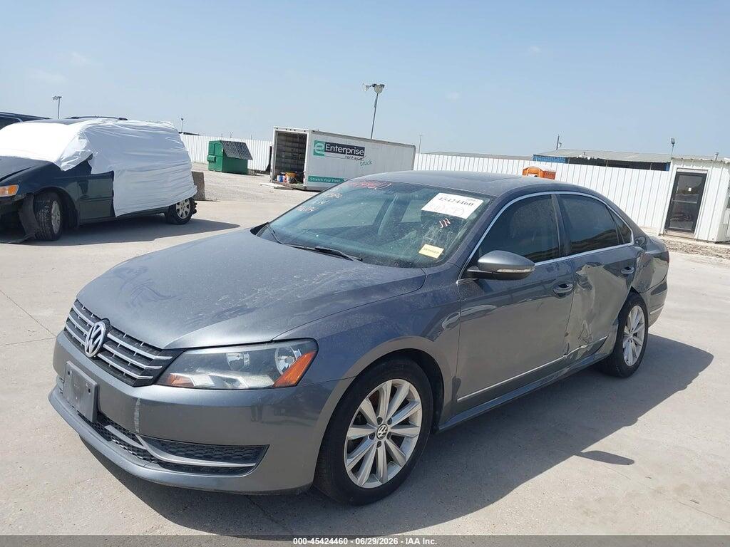 1VWCP7A39CC026784 2012 VOLKSWAGEN PASSAT photo no. 2