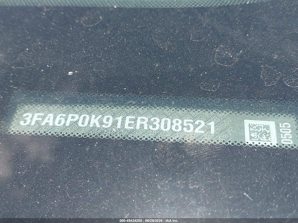 3FA6P0K91ER308521 2014 FORD FUSION photo no. 9