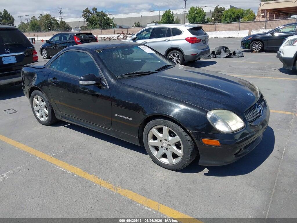 2002 MERCEDES-BENZ SLK 230 WDBKK49F32F238036