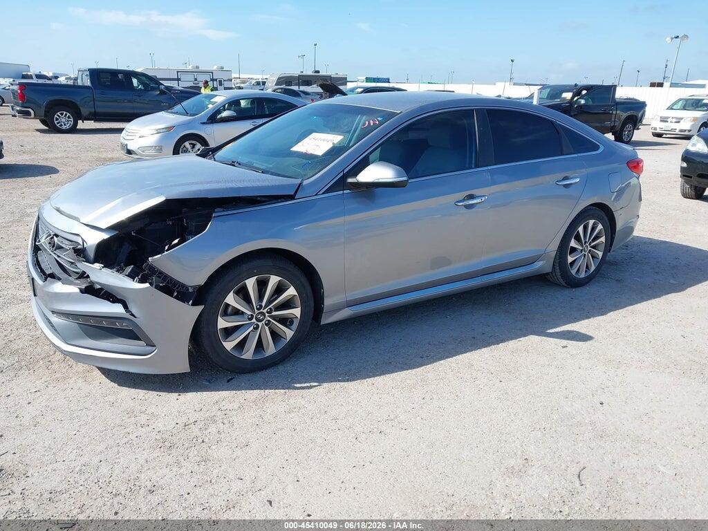 5NPE34AF3FH248214 2015 HYUNDAI SONATA photo no. 2