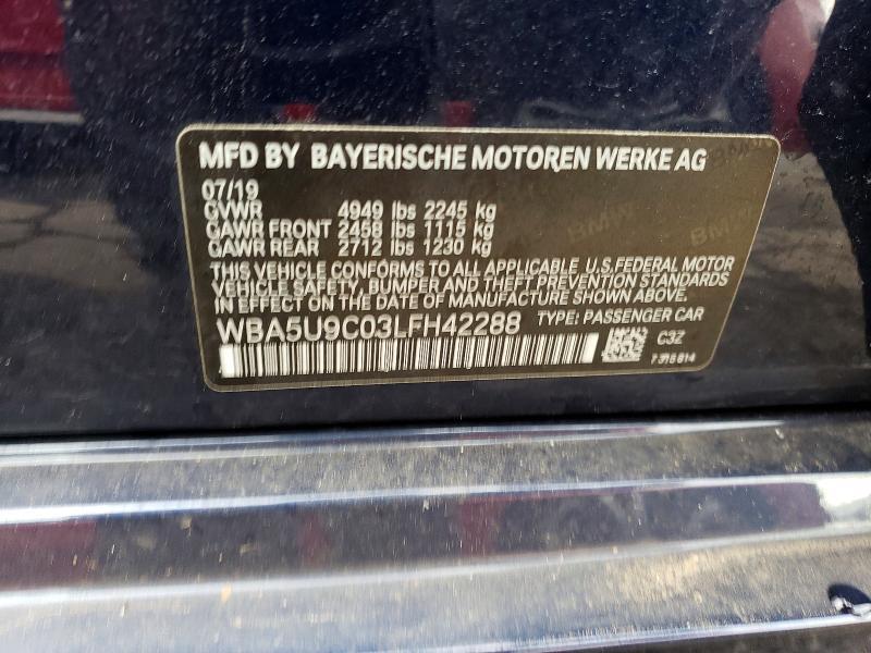 2020 BMW M340XI — Фото 12 из 12