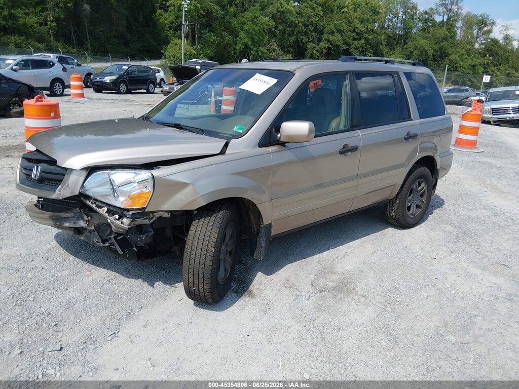 5FNYF18585B025518 2005 HONDA PILOT photo no. 2