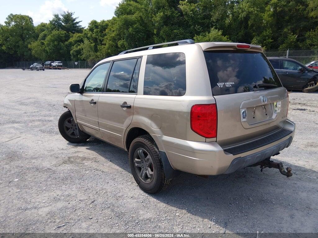 5FNYF18585B025518 2005 HONDA PILOT photo no. 3