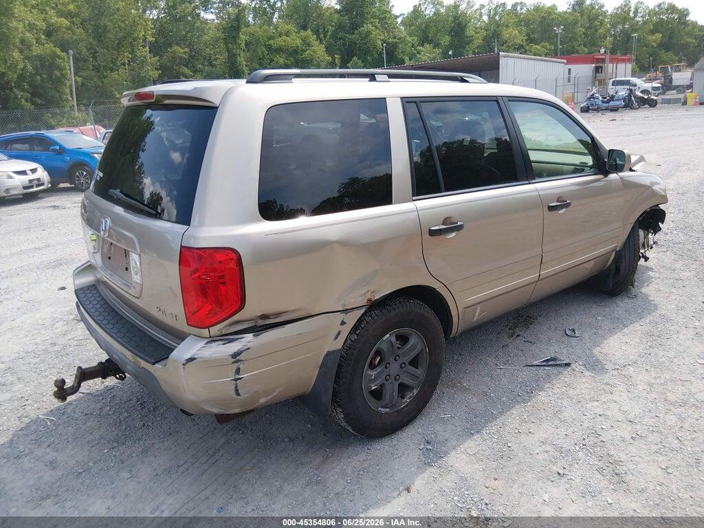 5FNYF18585B025518 2005 HONDA PILOT photo no. 4