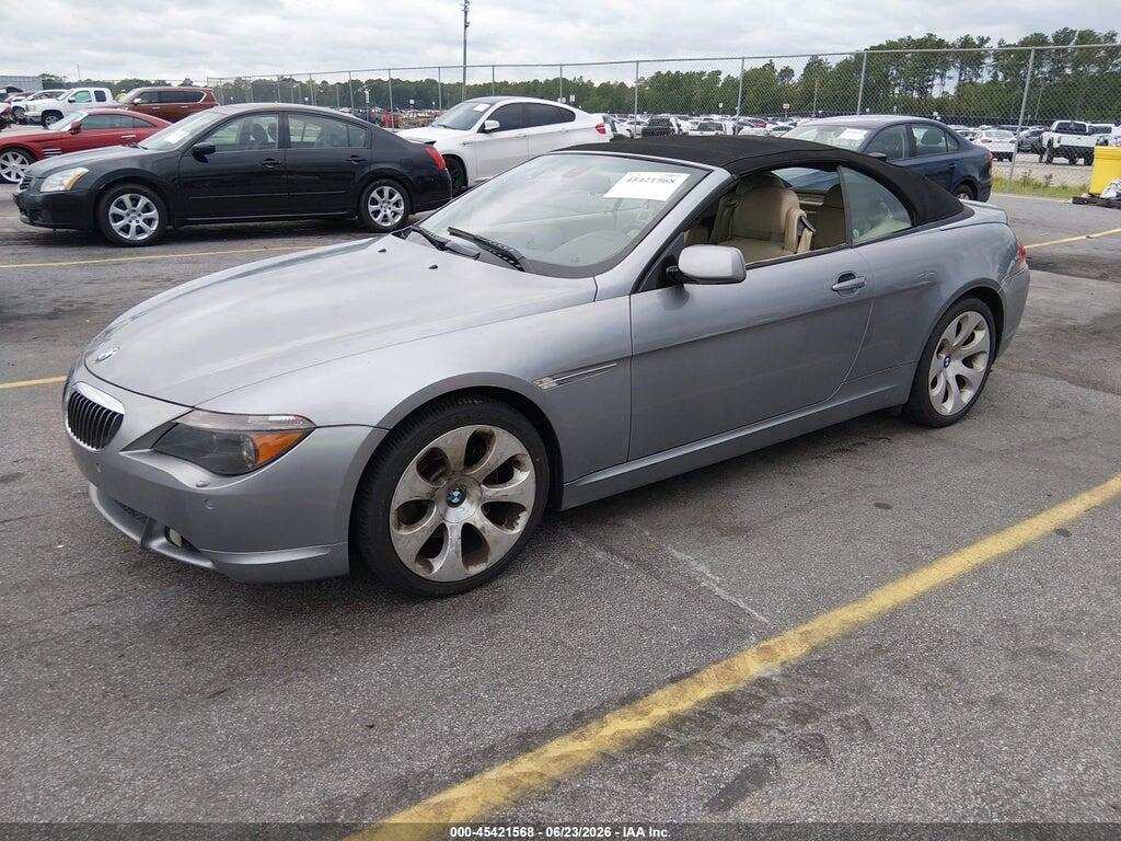 WBAEK734X5B328882 2005 BMW 645CI photo no. 2