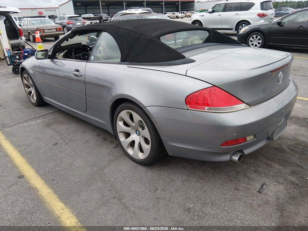 WBAEK734X5B328882 2005 BMW 645CI photo no. 3