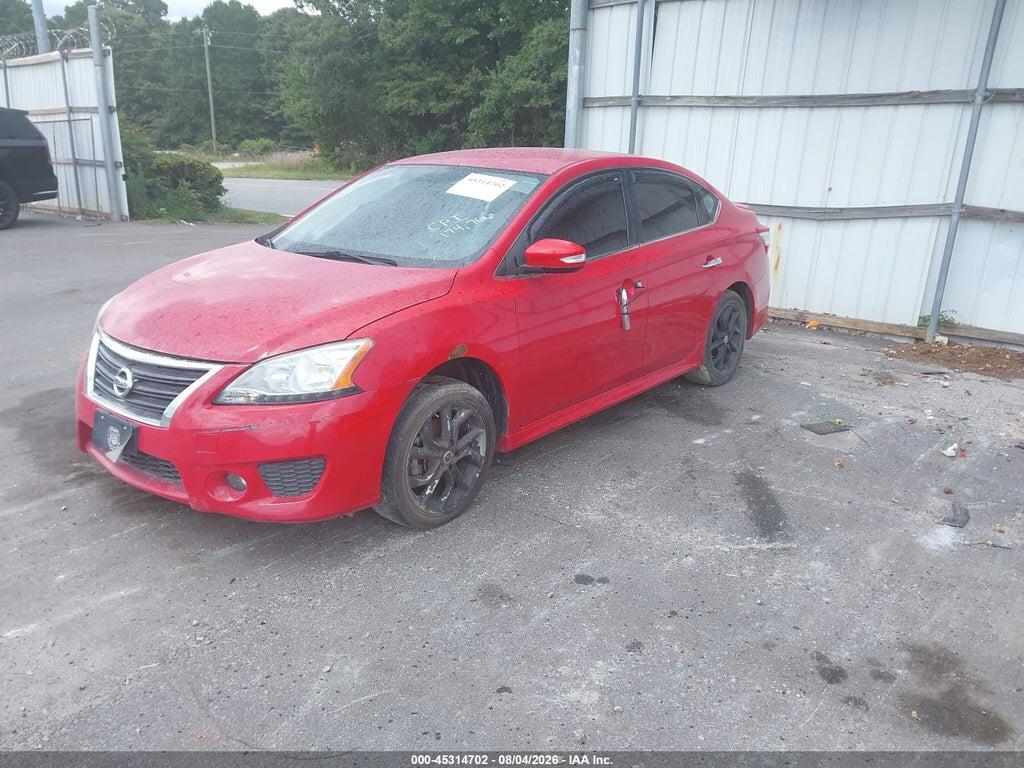 3N1AB7AP4FY294068 2015 NISSAN SENTRA photo no. 2