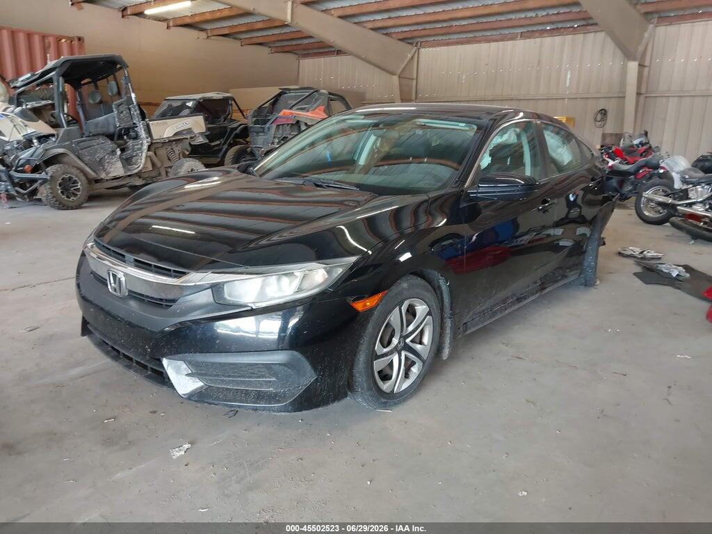 19XFC2F52GE095338 2016 HONDA CIVIC photo no. 2