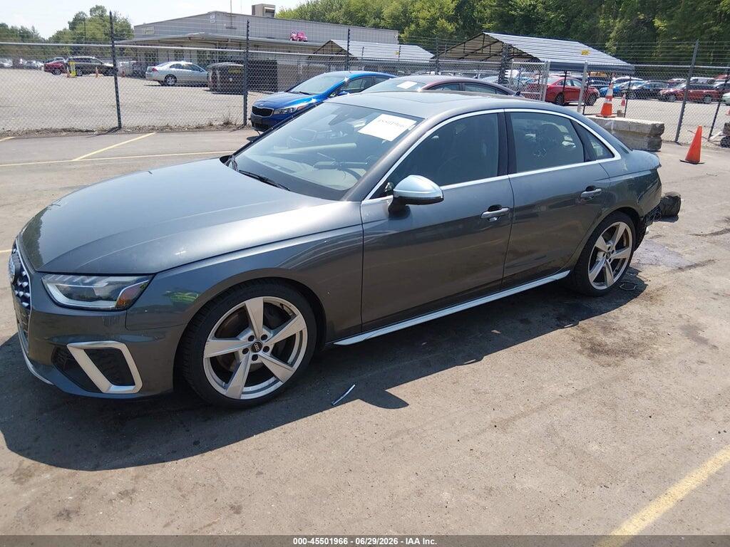 WAUB4AF42NA045937 2022 AUDI S4 photo no. 2