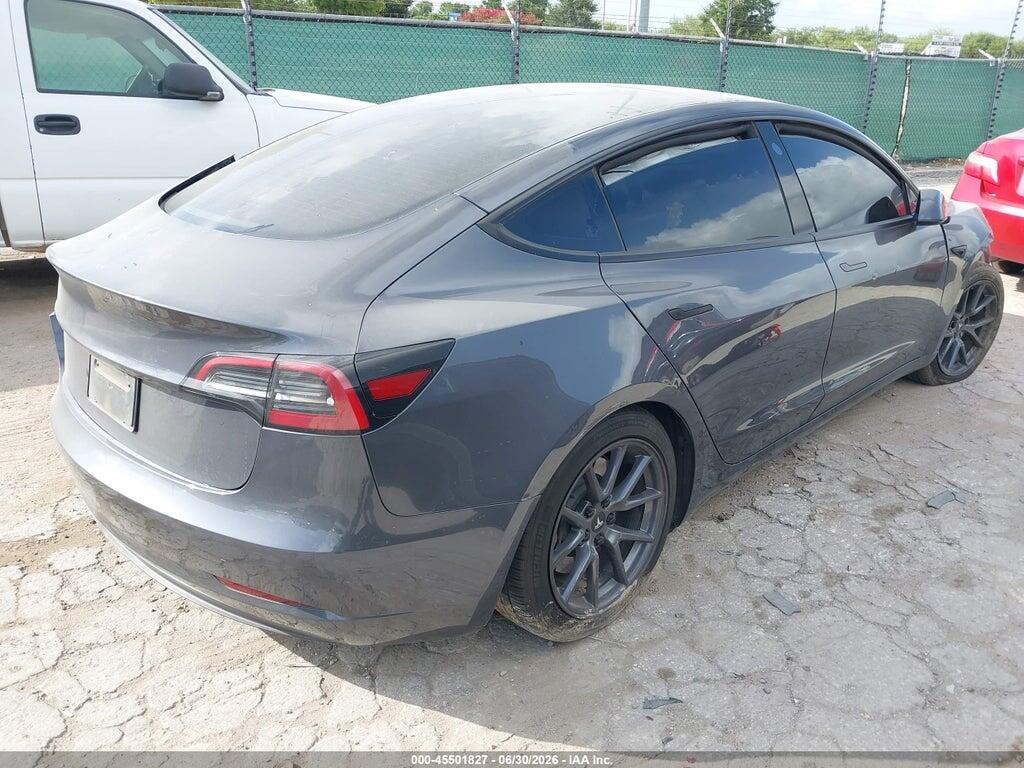 5YJ3E1EB5PF659475 2023 TESLA MODEL 3 photo no. 4