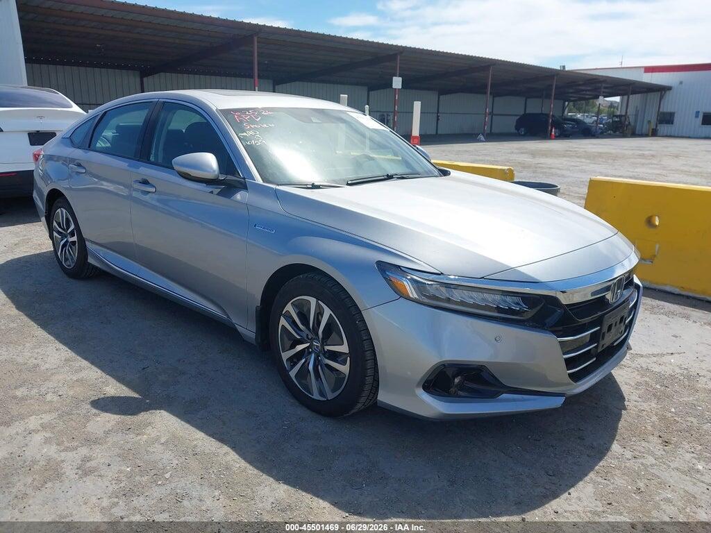 1HGCV3F55NA021383 2022 HONDA ACCORD HYBRID photo no. 1