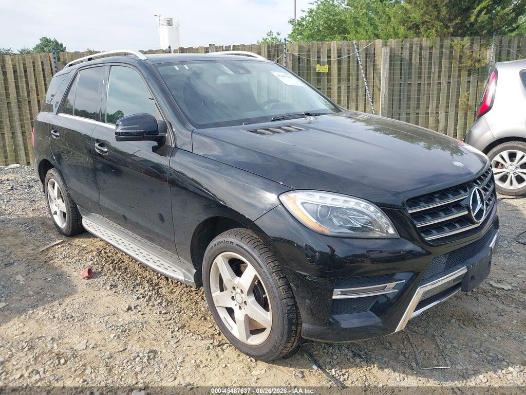 4JGDA5HBXEA268990 2014 MERCEDES-BENZ ML 350 photo no. 1