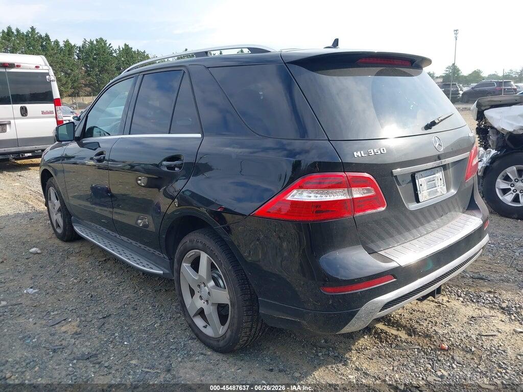 4JGDA5HBXEA268990 2014 MERCEDES-BENZ ML 350 photo no. 3