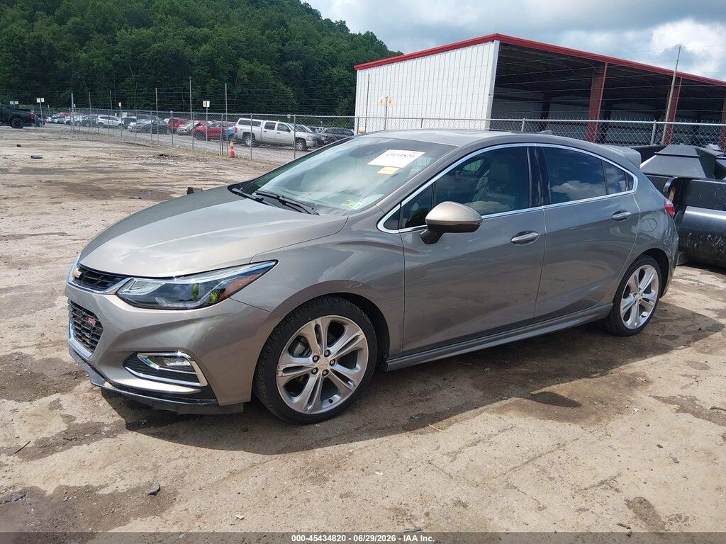 3G1BF6SM7JS650988 2018 CHEVROLET CRUZE photo no. 2