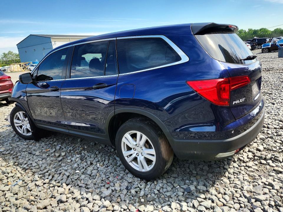 2018 HONDA PILOT LX — Фото 2 из 13