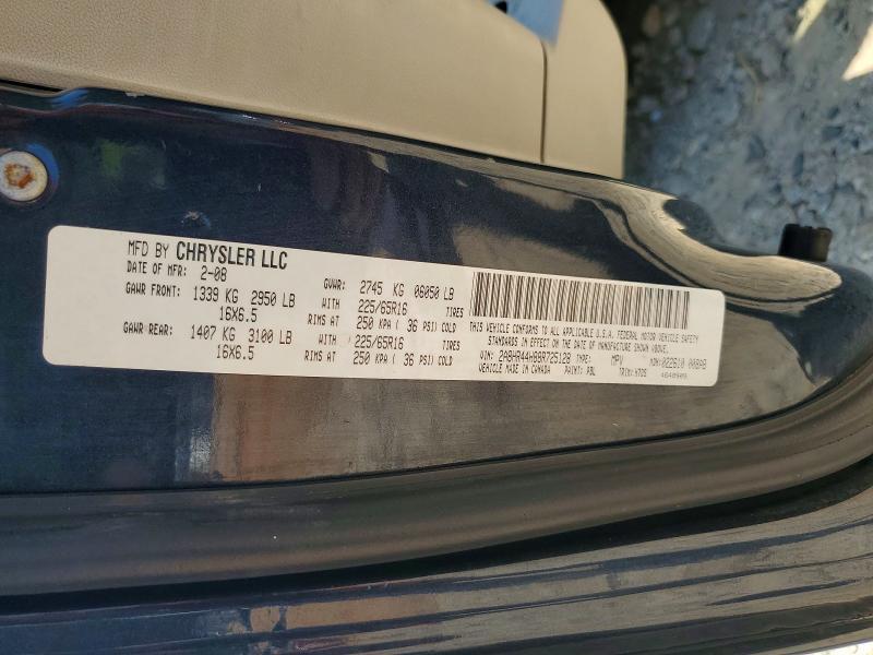 2008 CHRYSLER TOWN & COUNTRY LX — Фото 13 из 13
