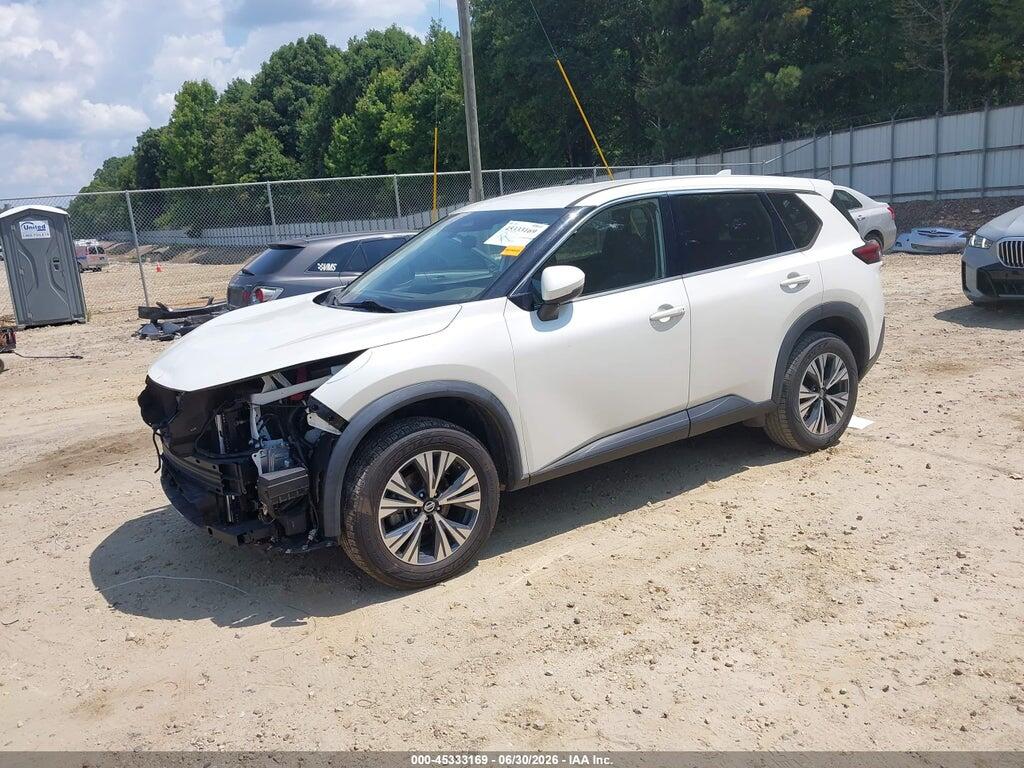 5N1AT3BA2MC723139 2021 NISSAN ROGUE photo no. 2