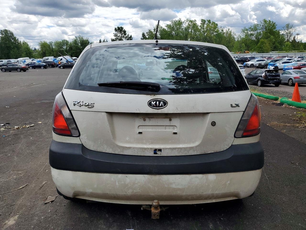 KNADE163986348833 2008 KIA RIO photo no. 6