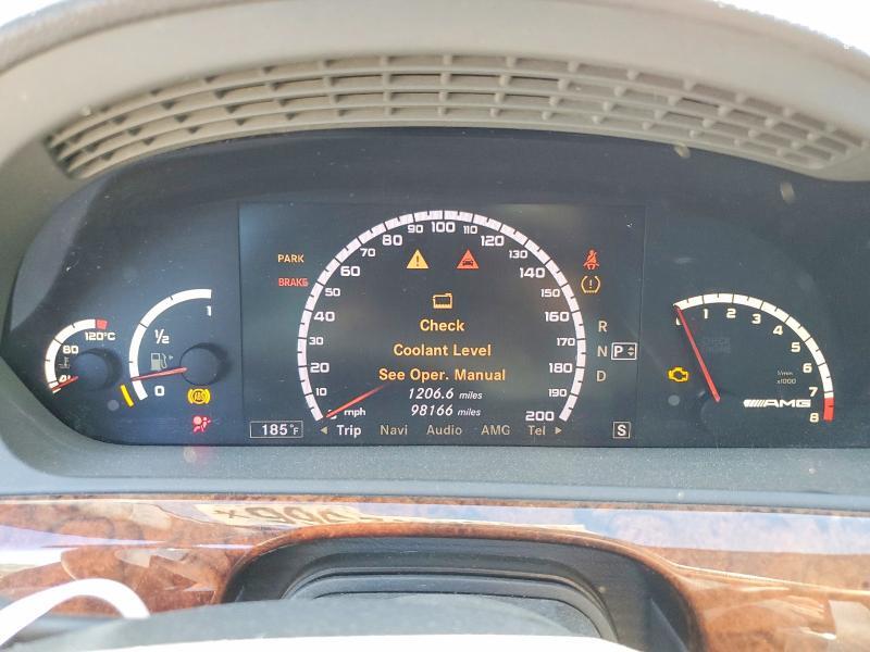 2008 MERCEDES-BENZ S 63 AMG — Фото 9 из 12