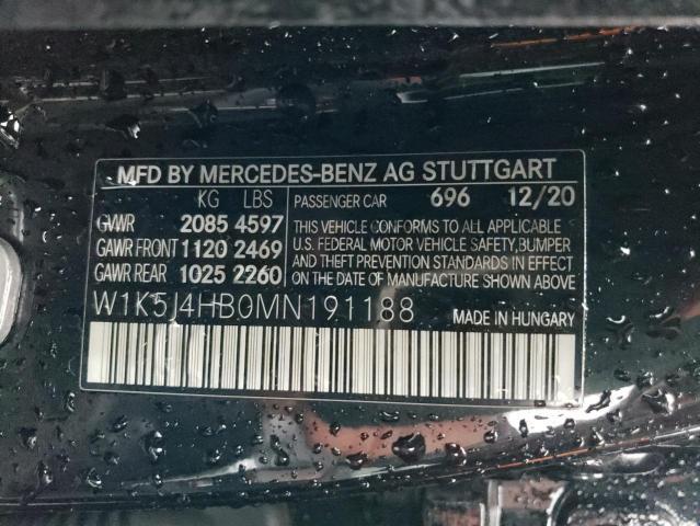 2021 MERCEDES-BENZ CLA 250 4MATIC — Фото 13 из 13