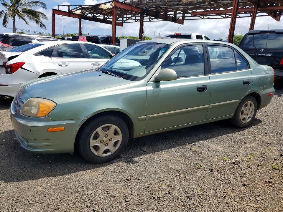 2003 HYUNDAI ACCENT GL