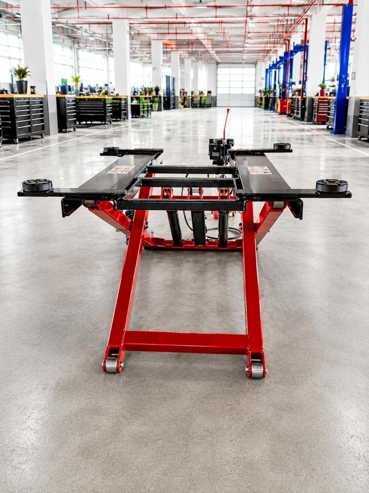 2026 PORTABLE SCISSOR CAR LIFT MID RISE MECHANIC LIFT — Фото 2 из 10