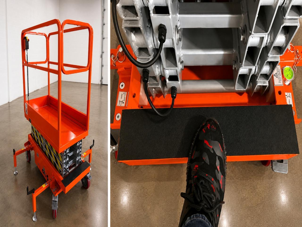 2026 22 FT ELECTRIC SCISSOR LIFT MAN LIFT AERIAL WORK PLATFORM — Фото 8 из 10