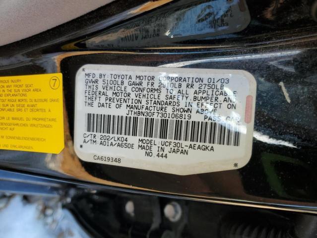 JTHBN30F730106819 2003 LEXUS LS photo no. 12