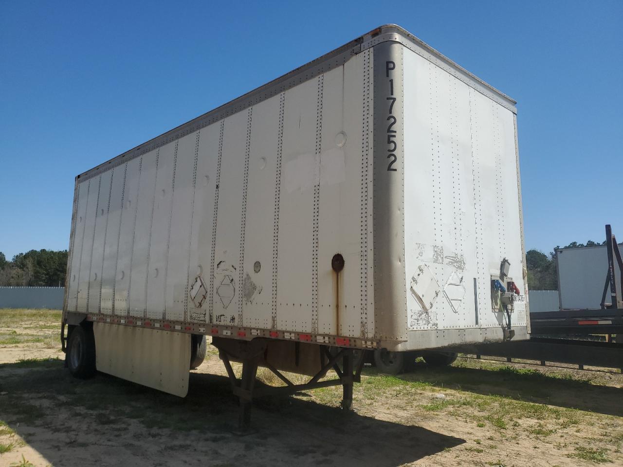 2006 WABASH DRY VAN TRAILER 1JJV281W66L977563