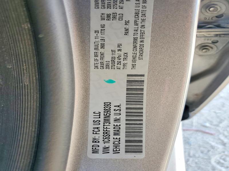 1C6SRFFT3MN632025 2021 RAM 1500 photo no. 12