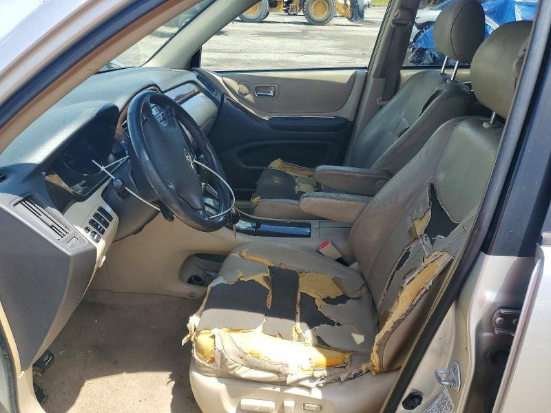 JTEGF21A420049328 2002 TOYOTA HIGHLANDER photo no. 7