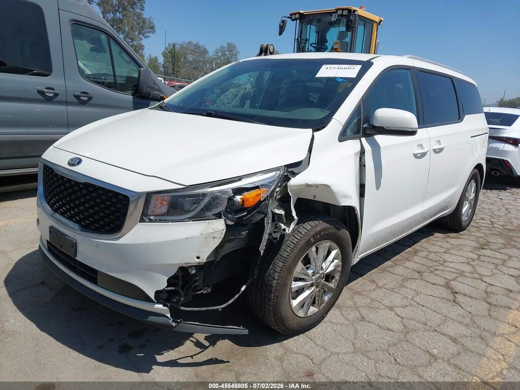 KNDMB5C11H6326217 2017 KIA SEDONA photo no. 2