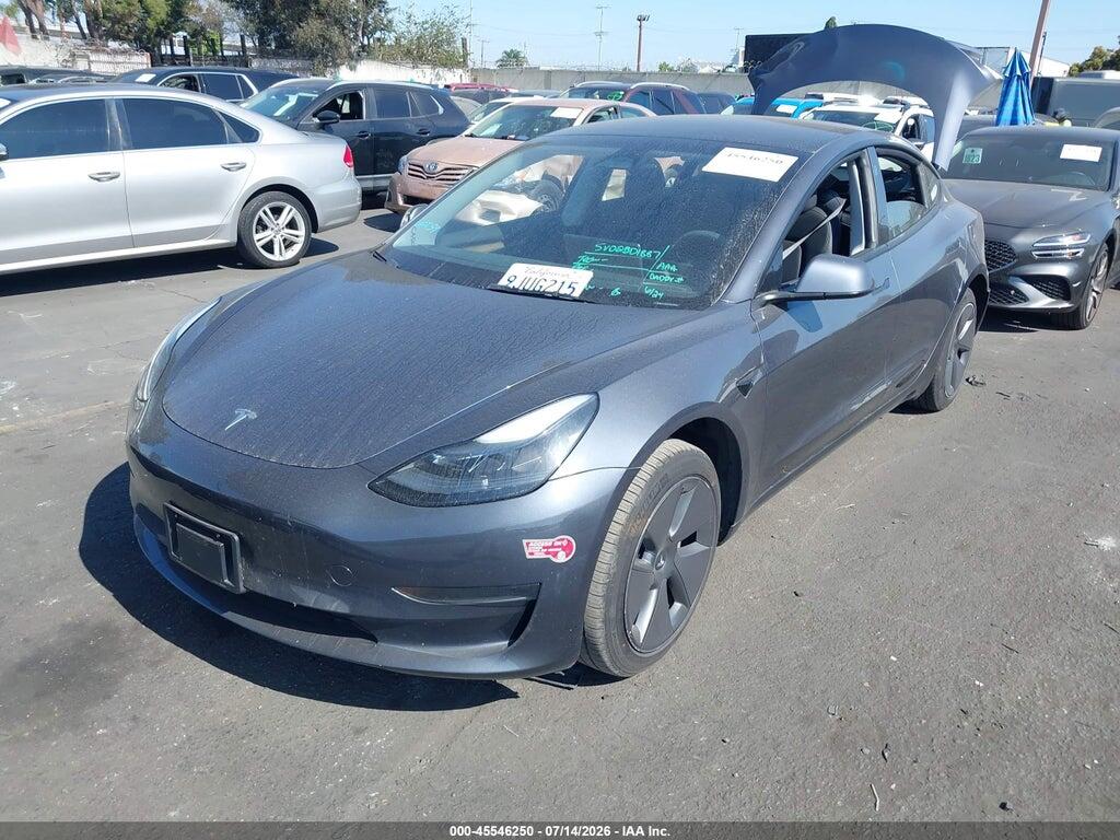 5YJ3E1EA0PF679740 2023 TESLA MODEL 3 photo no. 2