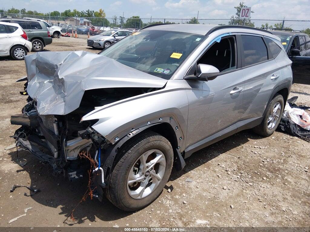 5NMJBCAE2NH154968 2022 HYUNDAI TUCSON photo no. 2