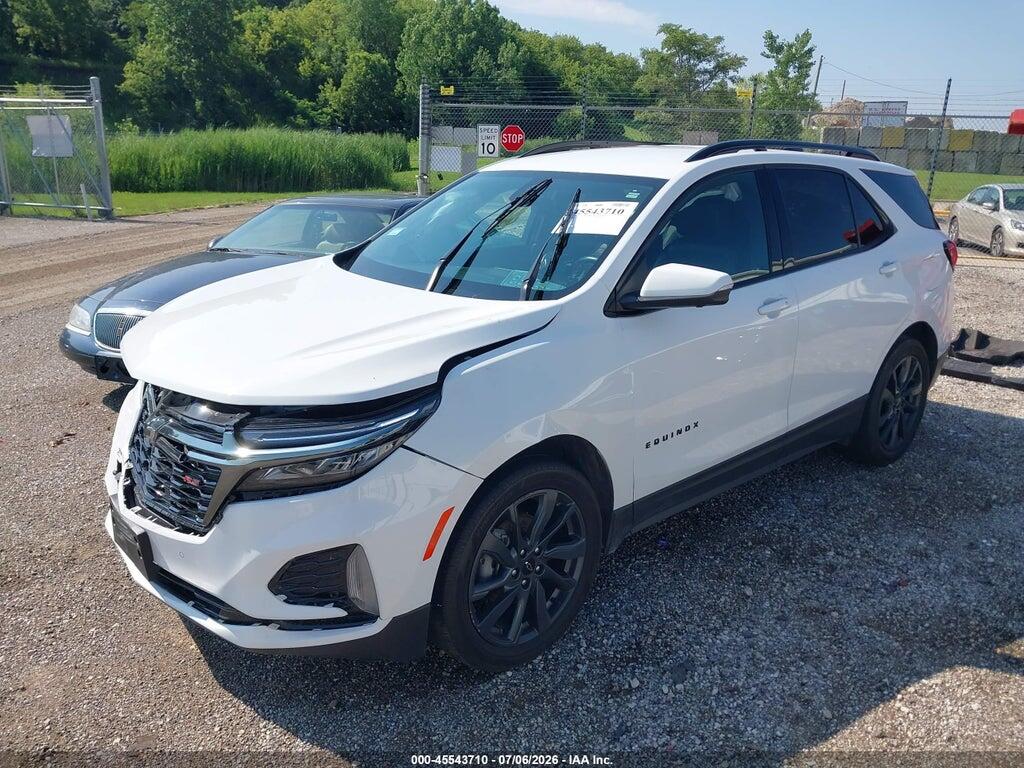 3GNAXWEV6NS242385 2022 CHEVROLET EQUINOX photo no. 2