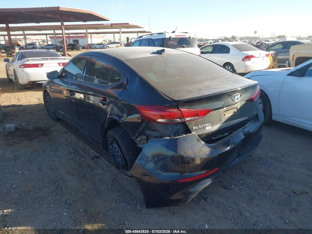 5NPD74LF4HH167156 2017 HYUNDAI ELANTRA photo no. 3